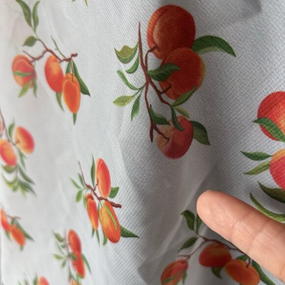 NWT Kittenish Sheer Swim Cover Up Peaches Women’s XL Resort Vacation. NWT FLAW! - Picture 4 of 10